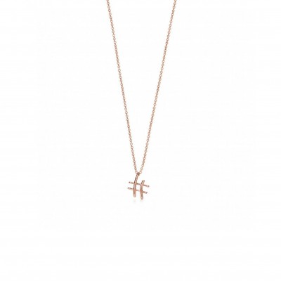 TIFFANY PALOMAS GRAFFITI SMALL HASHTAG PENDANT 68483549